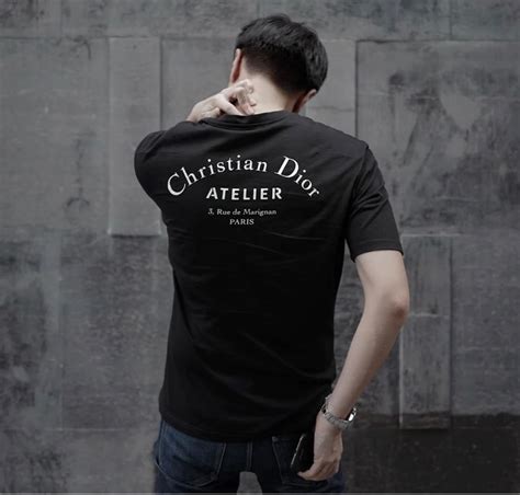 christian dior tshirt|christian dior atelier t shirt.